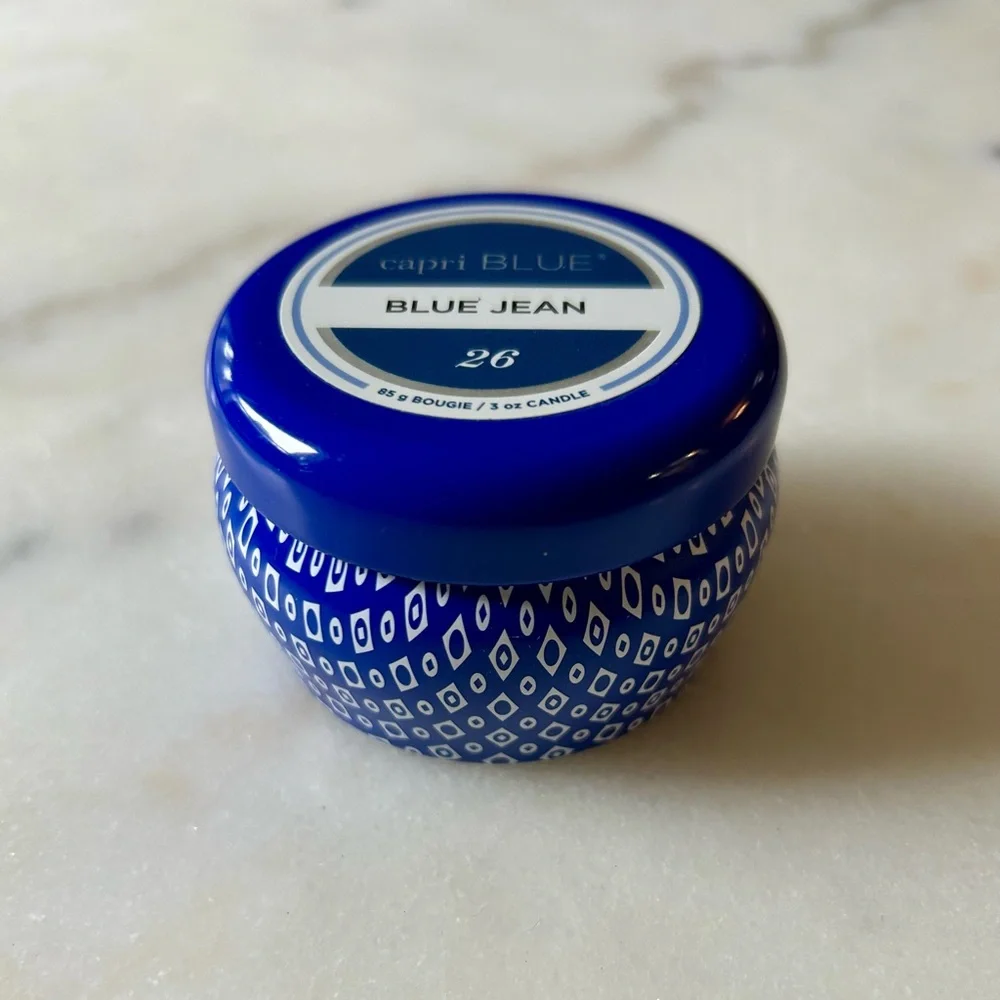 CAPRI BLUE BLUE JEAN SIGNATURE BLUE MINI TIN 3 OZ